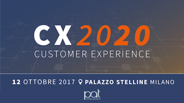 Pat Full Sponsor all’evento “Customer Experience 2020”