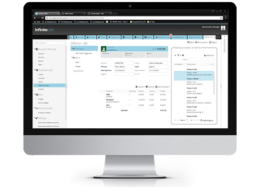 orders management crm